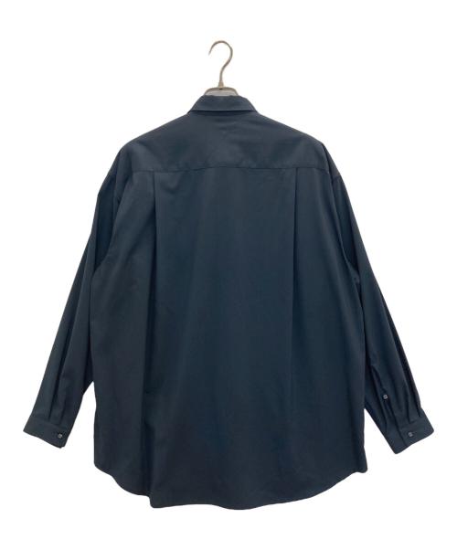 WHITE MOUNTAINEERING（ホワイトマウンテ二アニング）WHITE MOUNTAINEERING (ホワイトマウンテ二アニング) REGULAR COLLAR SHIRT ネイビー サイズ:1の古着・服飾アイテム