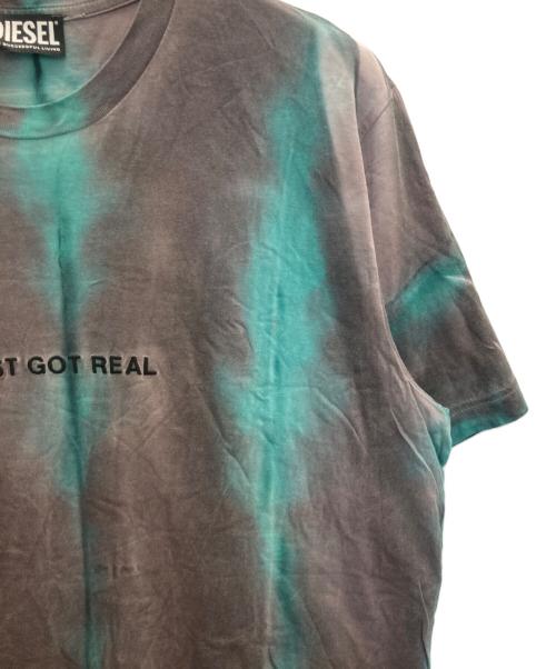 DIESEL（ディーゼル）DIESEL (ディーゼル) タイダイTシャツ グレー サイズ:表記なしの古着・服飾アイテム