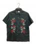 PS Paul Smith（ＰＳポールスミス）の古着「刺繍半袖シャツ」｜ブラック