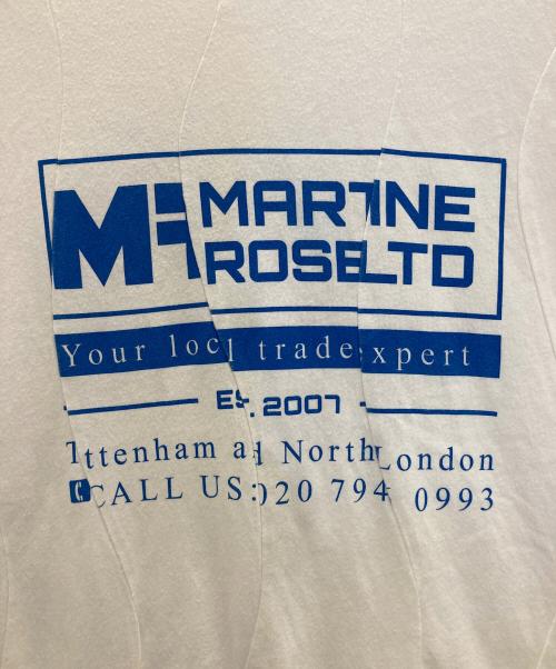 MARTINE ROSE（マーティン・ローズ）Martine rose (マーティン・ローズ) プリントTシャツ ホワイト サイズ:Ｍの古着・服飾アイテム