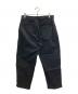 BEAMS PLUS (ビームスプラス) 2プリーツチノワイドパンツ ブラック サイズ:Ｍ：7000円