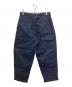 BEAMS PLUS (ビームスプラス) 2プリーツチノワイドパンツ ネイビー サイズ:M：7000円