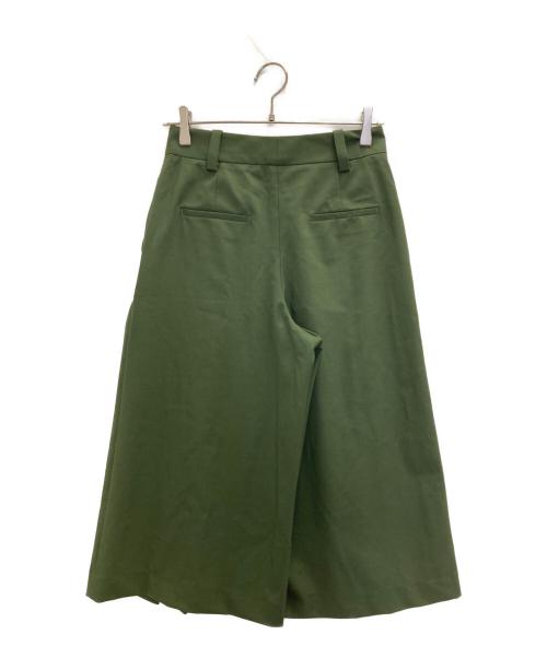 PT TORINO（ピーティートリノ）PT TORINO (ピーティートリノ) ガウチョパンツ グリーン サイズ:38の古着・服飾アイテム