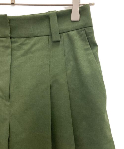 PT TORINO（ピーティートリノ）PT TORINO (ピーティートリノ) ガウチョパンツ グリーン サイズ:38の古着・服飾アイテム