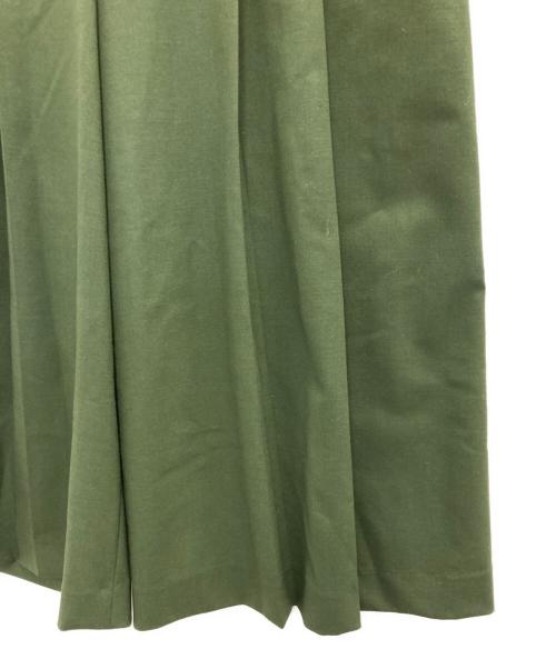 PT TORINO（ピーティートリノ）PT TORINO (ピーティートリノ) ガウチョパンツ グリーン サイズ:38の古着・服飾アイテム