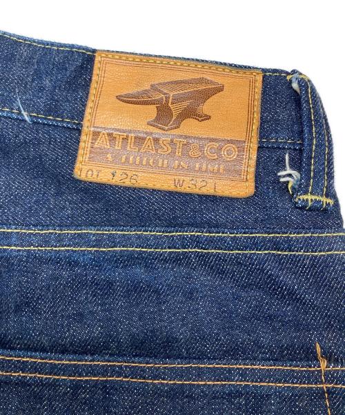 ATLAST & CO（アットラスト）ATLAST & CO (アットラスト) セルビッチデニムパンツ インディゴ サイズ:W32の古着・服飾アイテム