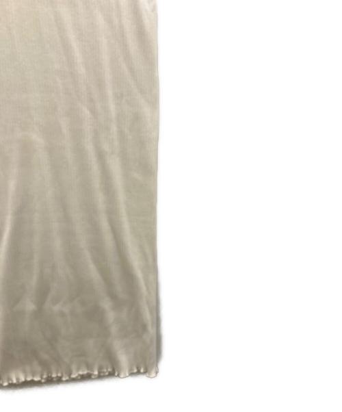 Calvin Klein Jeans（カルバンクラインジーンズ）Calvin Klein Jeans (カルバンクラインジーンズ) ノースリーブワンピース ホワイト サイズ:S 未使用品の古着・服飾アイテム
