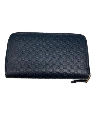 GUCCI ネイビー ワンピース 110cm 中古・古着通販】GUCCI (グッチ) 長財布 ネイビー｜ブランド・古着通販