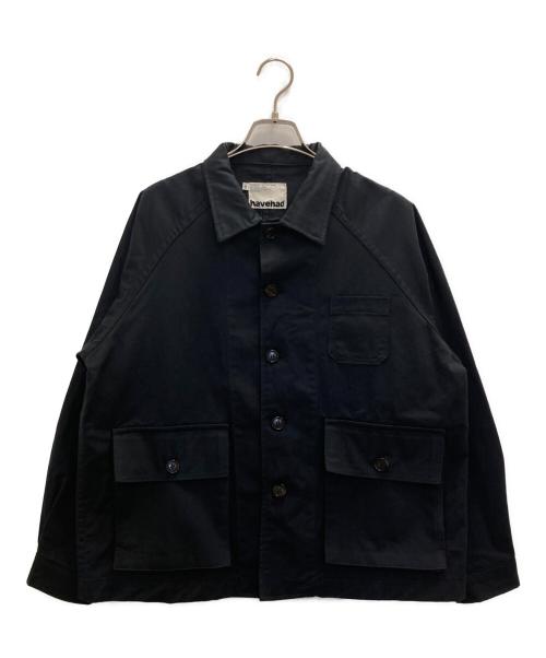 havehad（ハブヘッド）havehad (ハブヘッド) City Worker French Jacket ネイビー サイズ:1の古着・服飾アイテム