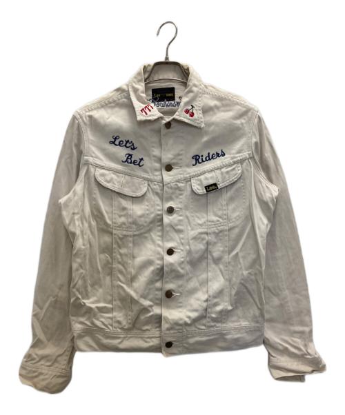 LEE（リー）LEE (リー) TMT (ティーエムティー) ウエスターナーデニムジャケット ホワイト サイズ:Lの古着・服飾アイテム