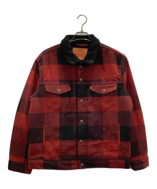 LEVI'S（リーバイス）LEVI'S (リーバイス) 裏ボアジャケット レッド サイズ:Ｍの古着・服飾アイテム