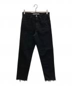 WHITE MOUNTAINEERINGホワイトマウンテ二アニング）の古着「STRETCH DENIM PANTS」｜ブラック