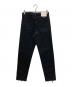 WHITE MOUNTAINEERING (ホワイトマウンテ二アニング) STRETCH DENIM PANTS ブラック：7000円