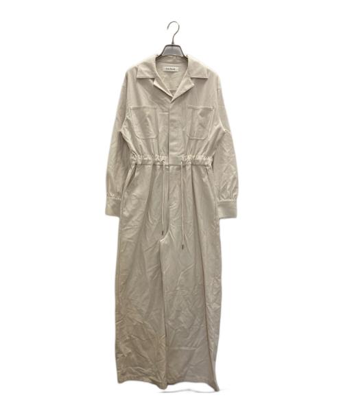 Whim Gazette（ウィムガゼット）Whim Gazette (ウィムガゼット) THE PAUSE カイキンドロストジャンプスーツ アイボリー サイズ:FREEの古着・服飾アイテム