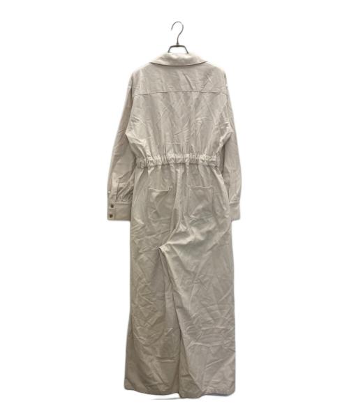 Whim Gazette（ウィムガゼット）Whim Gazette (ウィムガゼット) THE PAUSE カイキンドロストジャンプスーツ アイボリー サイズ:FREEの古着・服飾アイテム