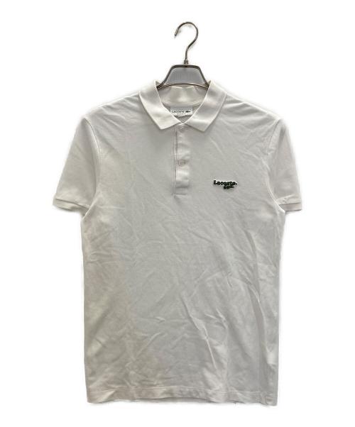 LACOSTE（ラコステ）LACOSTE (ラコステ) ポロシャツ ホワイト サイズ:Sの古着・服飾アイテム