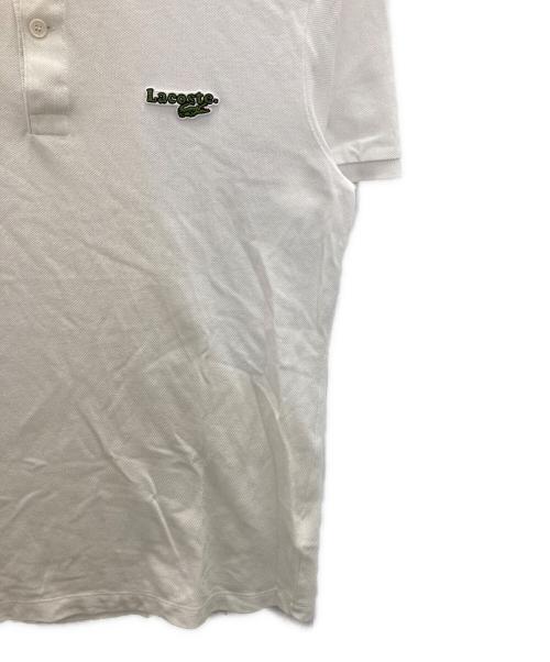 LACOSTE（ラコステ）LACOSTE (ラコステ) ポロシャツ ホワイト サイズ:Sの古着・服飾アイテム