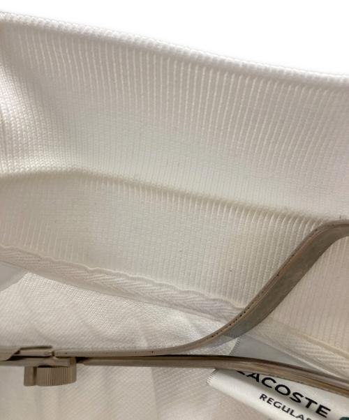 LACOSTE（ラコステ）LACOSTE (ラコステ) ポロシャツ ホワイト サイズ:Sの古着・服飾アイテム