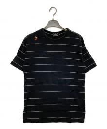Hysteric Glamour（ヒステリックグラマー）の古着「ボーダーカットソー」｜ブラック