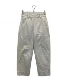 MARGARET HOWELL（マーガレットハウエル）の古着「MARGARET HOWELL ORGANIC COTTON OXFORD トラウザーズ」｜ホワイト