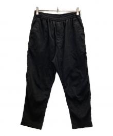 WHITE MOUNTAINEERING（ホワイトマウンテ二アニング）の古着「Repose Wear TAPERED PANTS」｜ブラック