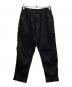 WHITE MOUNTAINEERING（ホワイトマウンテ二アニング）の古着「Repose Wear TAPERED PANTS」｜ブラック