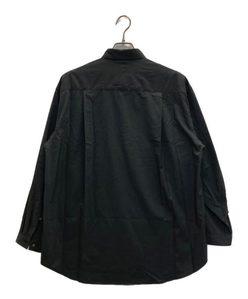 WHITE MOUNTAINEERING（ホワイトマウンテ二アニング）WHITE MOUNTAINEERING (ホワイトマウンテ二アニング) レギュラーカラーシャツ ブラック サイズ:1の古着・服飾アイテム