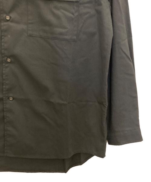 WHITE MOUNTAINEERING（ホワイトマウンテ二アニング）WHITE MOUNTAINEERING (ホワイトマウンテ二アニング) レギュラーカラーシャツ ブラック サイズ:1の古着・服飾アイテム