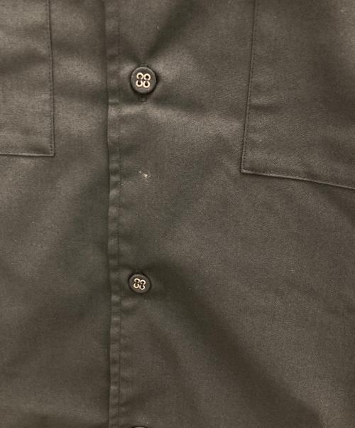 WHITE MOUNTAINEERING（ホワイトマウンテ二アニング）WHITE MOUNTAINEERING (ホワイトマウンテ二アニング) レギュラーカラーシャツ ブラック サイズ:1の古着・服飾アイテム