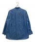 WHITE MOUNTAINEERING (ホワイトマウンテ二アニング) LONG SLEEVE SHIRT ブルー サイズ:1：8000円
