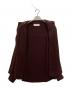 中古・古着 CULLNI (クルニ) Double Cloth Zip Up Long Sleeve Shirt/ダブル クロス ジップ アップ ロング スリーブ シャツ ボルドー サイズ:1：14000円