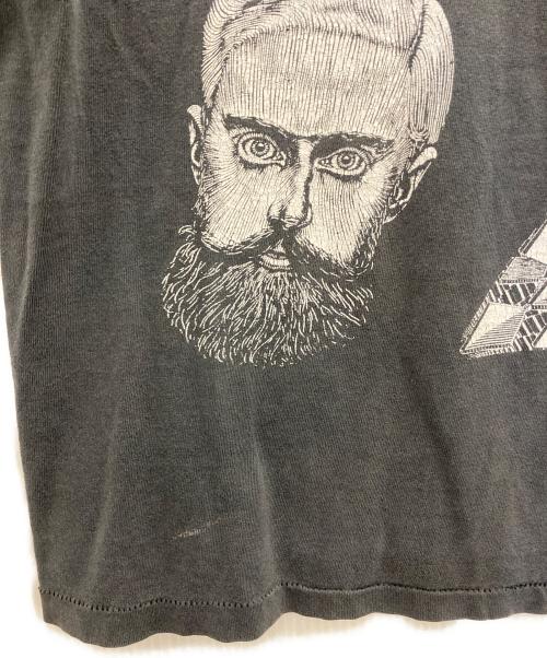 ANDAZIA（アンダジア）ANDAZIA (アンダジア) マルチプリントエッシャー ヴィンテージTee グレー サイズ:Lの古着・服飾アイテム