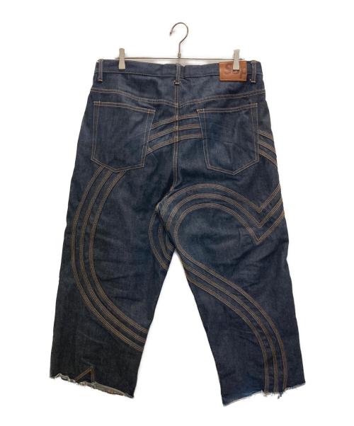 SUPREME（シュプリーム）SUPREME (シュプリーム) S Logo Rigid Baggy Jean ネイビー サイズ:34の古着・服飾アイテム