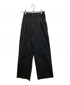 中古・古着通販】YORI (ヨリ) トリプルクロスショートパンツ ブラック