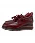 Santoni CLUB (サントーニクラブ) レザースニーカー レッド サイズ:23.5㎝：6000円