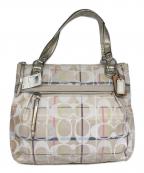 COACHコーチ）の古着「トートバッグ」｜ベージュ