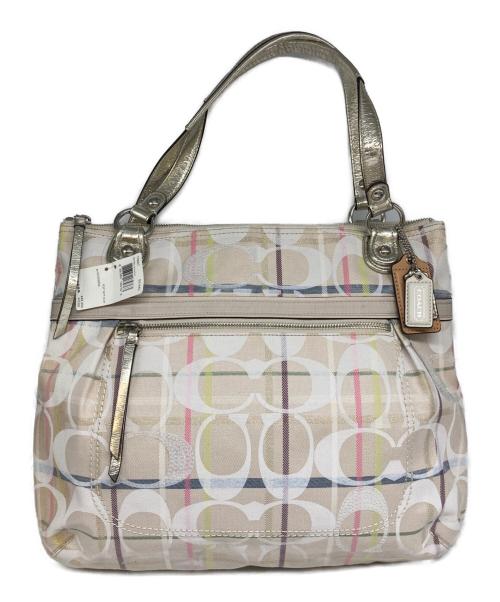 COACH（コーチ）COACH (コーチ) トートバッグ ベージュの古着・服飾アイテム