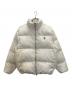 A BATHING APE（アベイシングエイプ）の古着「TONAL SOLID CAMO PUFFER DOWN JACKET」｜ホワイト