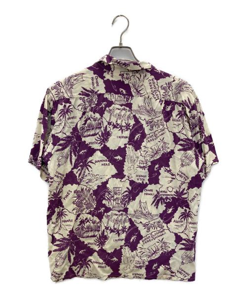 Sun Surf（サンサーフ）Sun Surf (サンサーフ) アロハシャツ パープル サイズ:SIZE Lの古着・服飾アイテム