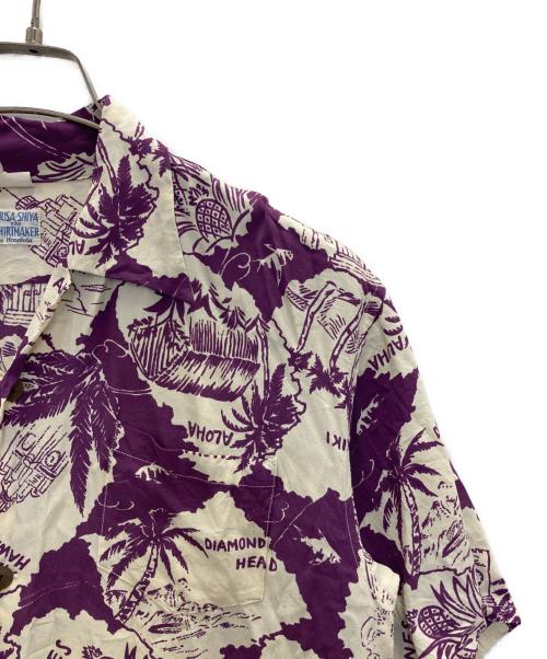 Sun Surf（サンサーフ）Sun Surf (サンサーフ) アロハシャツ パープル サイズ:SIZE Lの古着・服飾アイテム