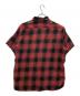 SUGAR CANE (シュガーケーン) オンブレチェックS/Sシャツ レッド サイズ:SIZE XL：9000円