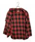 中古・古着 SUGAR CANE (シュガーケーン) オンブレチェックS/Sシャツ レッド サイズ:SIZE XL：9000円