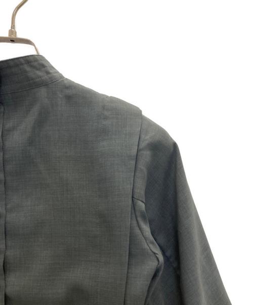 Snidel（スナイデル）Snidel (スナイデル) タックレイヤードワンピース グレー サイズ:SIZE S 未使用品の古着・服飾アイテム