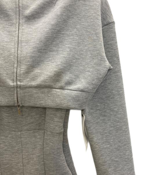 Snidel（スナイデル）Snidel (スナイデル) パーカー×カットオールインワンset グレー サイズ:Sの古着・服飾アイテム