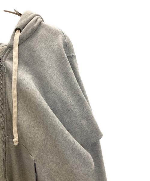 Maison Margiela（メゾンマルジェラ）Maison Margiela (メゾンマルジェラ) ZIP UP Hoodie グレー サイズ:36の古着・服飾アイテム