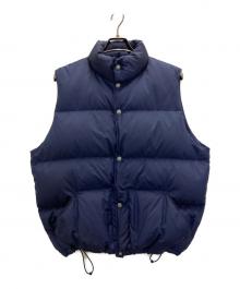 THE NORTHFACE PURPLELABEL×JOURNAL STANDARD（ザ・ノースフェイス パープルレーベル×ジャーナルスタンダード）の古着「別注 ポリ シェラベスト」｜ネイビー