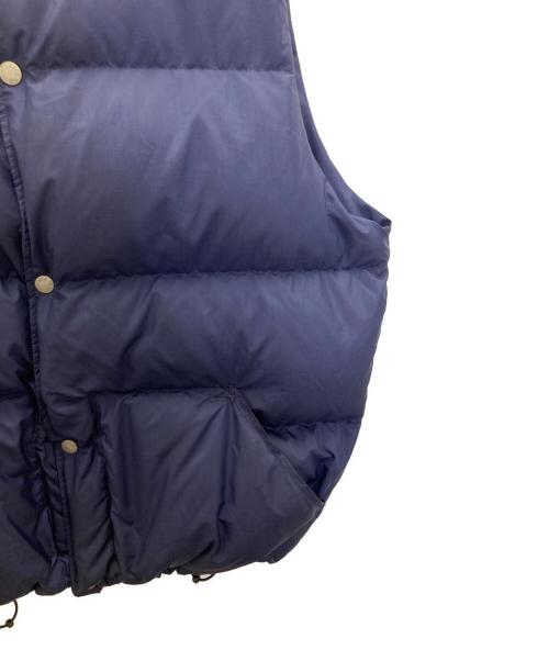 THE NORTHFACE PURPLELABEL（ザ・ノースフェイス パープルレーベル）THE NORTHFACE PURPLELABEL (ザ・ノースフェイス パープルレーベル) JOURNAL STANDARD (ジャーナルスタンダード) 別注 ポリ シェラベスト ネイビー サイズ:Mの古着・服飾アイテム
