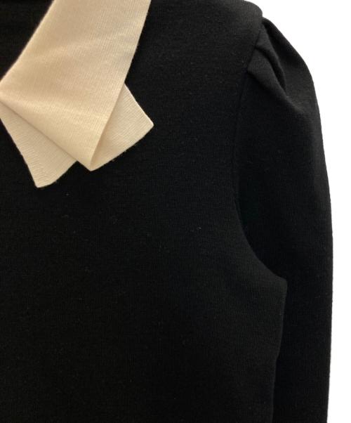 FOXEY（フォクシー）FOXEY (フォクシー) シルビアボウニット ブラック サイズ:40の古着・服飾アイテム