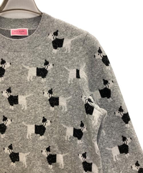 Kate Spade（ケイトスペード）Kate Spade (ケイトスペード) クロード セーター グレー サイズ:Sの古着・服飾アイテム