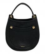 FURLAフルラ）の古着「アフロディーテ レザー ショルダーバッグ」｜ブラック